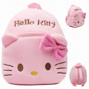 New Hello Kitty Pink Plush Mini Backpack for kids / toddlers